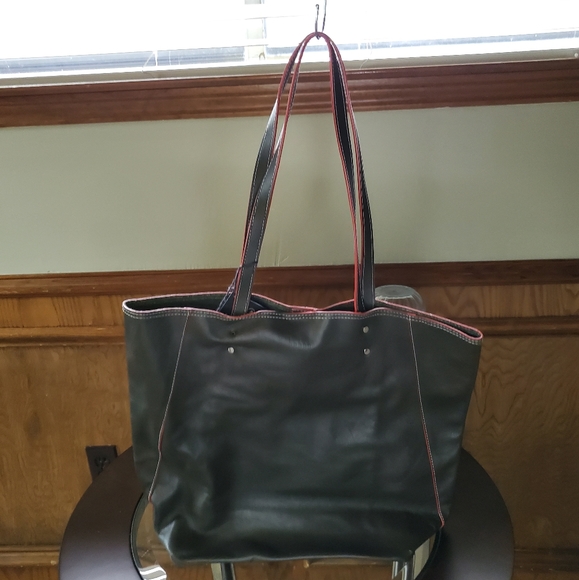 behno OLLIE REVERSIBLE TOTE Dark Green - Picture 2 of 10